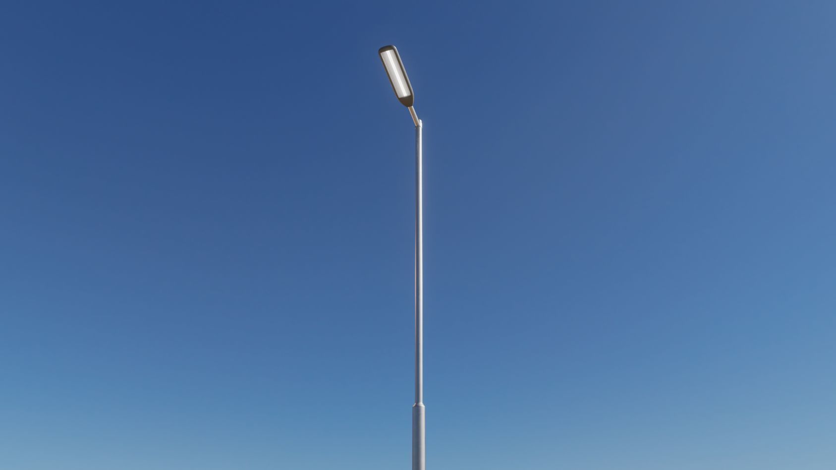 Street Light 11 version 6 5m with pole 2 Low-poly 3D model_75