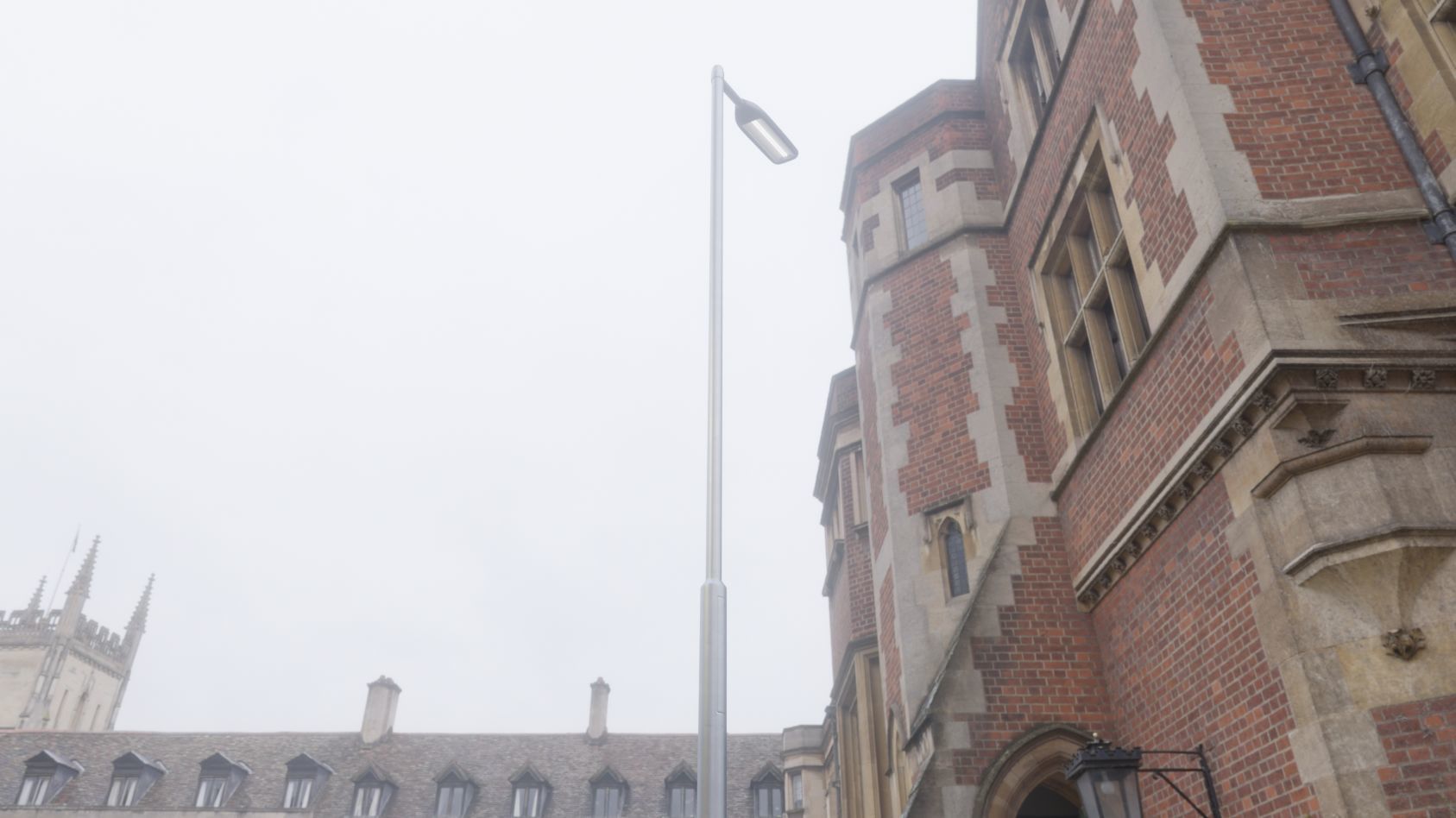 Street Light 11 version 6 5m with pole 2 Low-poly 3D model_94