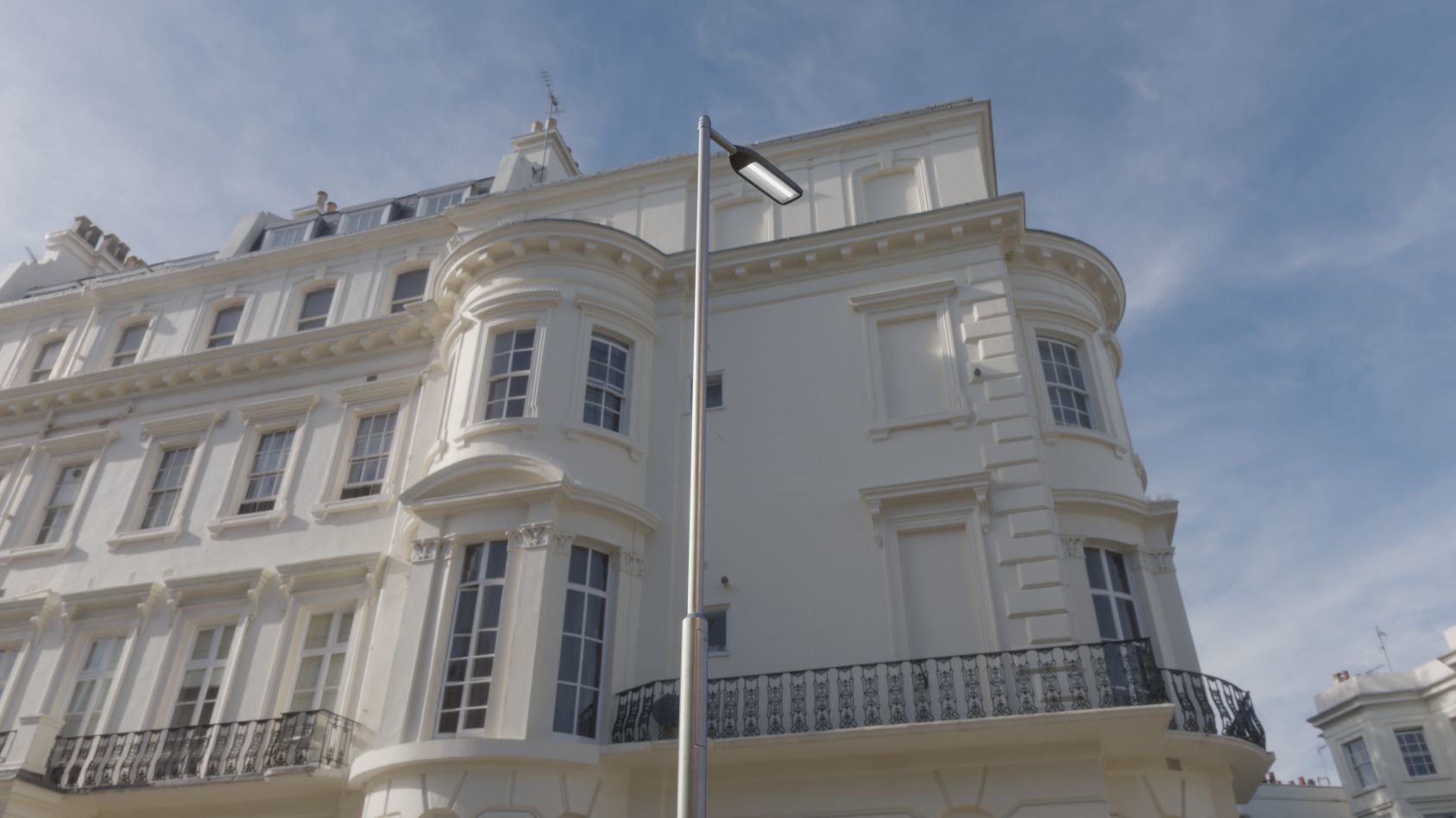 Street Light 11 version 6 5m with pole 2 Low-poly 3D model_62