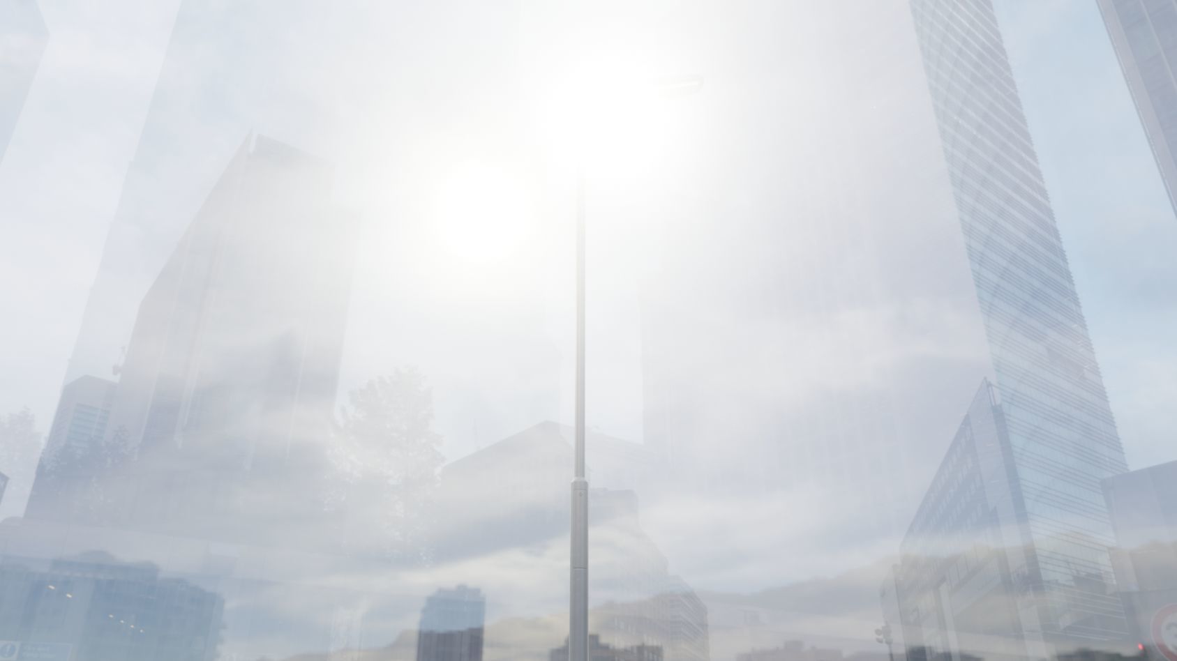 Street Light 11 version 6 5m with pole 2 Low-poly 3D model_99