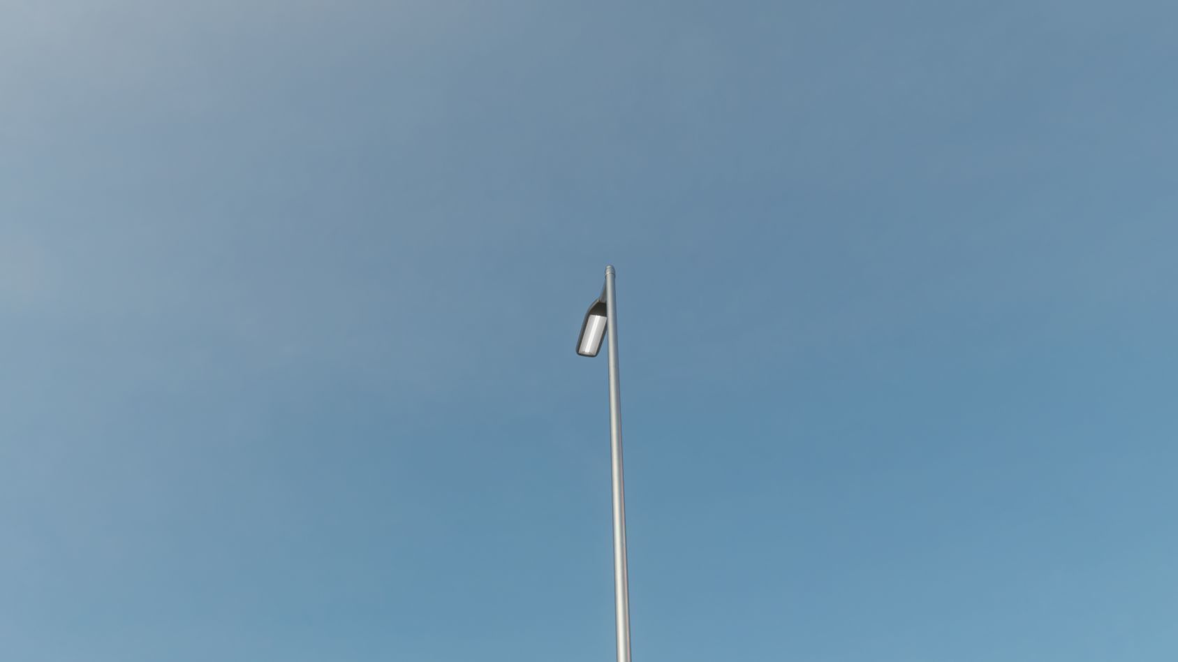 Street Light 11 version 6 5m with pole 2 Low-poly 3D model_56