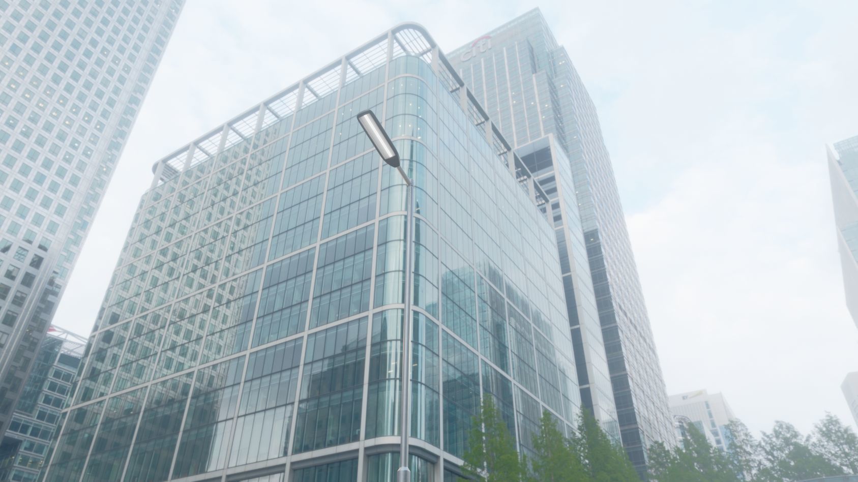 Street Light 11 version 6 5m with pole 2 Low-poly 3D model_43