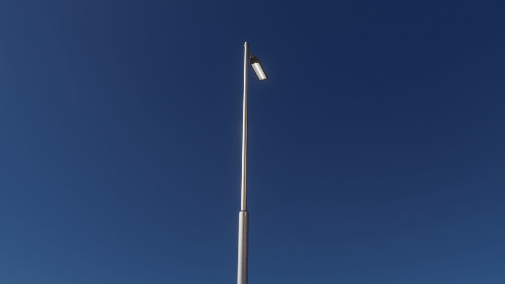 Street Light 11 version 6 5m with pole 2 Low-poly 3D model_60