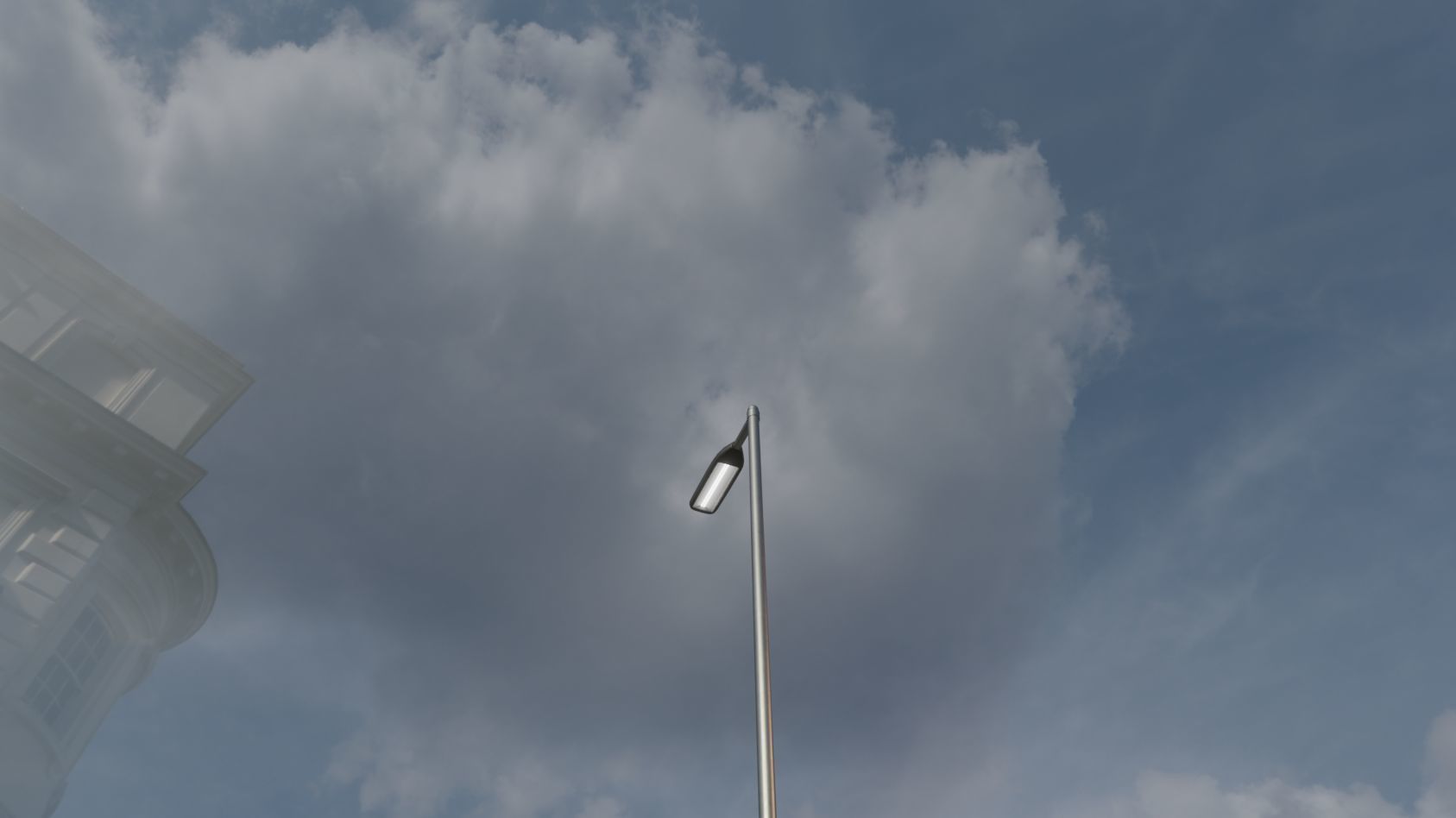 Street Light 11 version 6 5m with pole 2 Low-poly 3D model_55