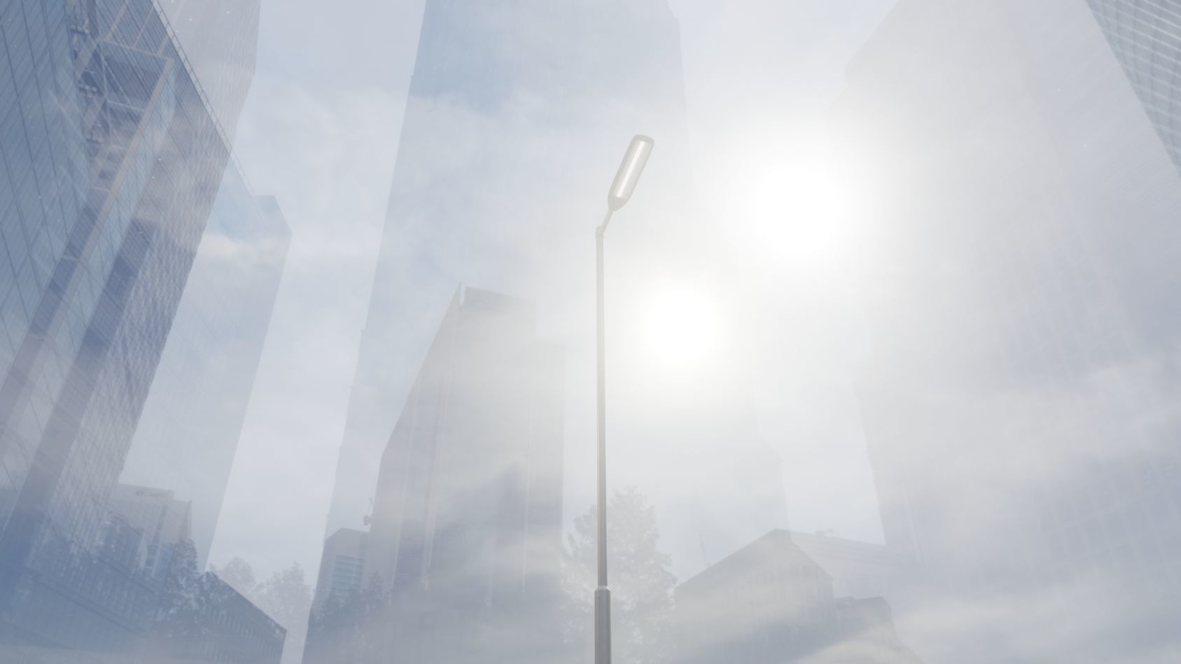 Street Light 11 version 6 5m with pole 2 Low-poly 3D model_39