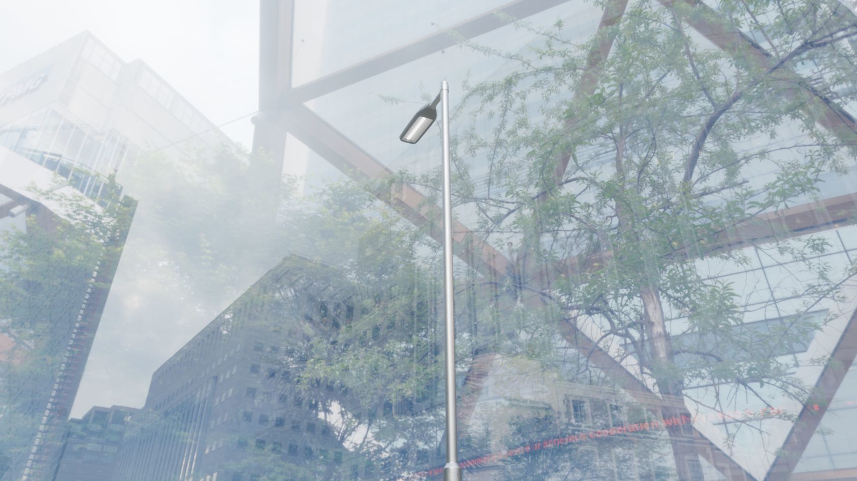 Street Light 11 version 6 5m with pole 2 Low-poly 3D model_23