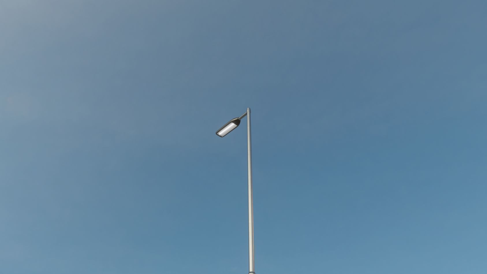 Street Light 11 version 6 5m with pole 2 Low-poly 3D model_86