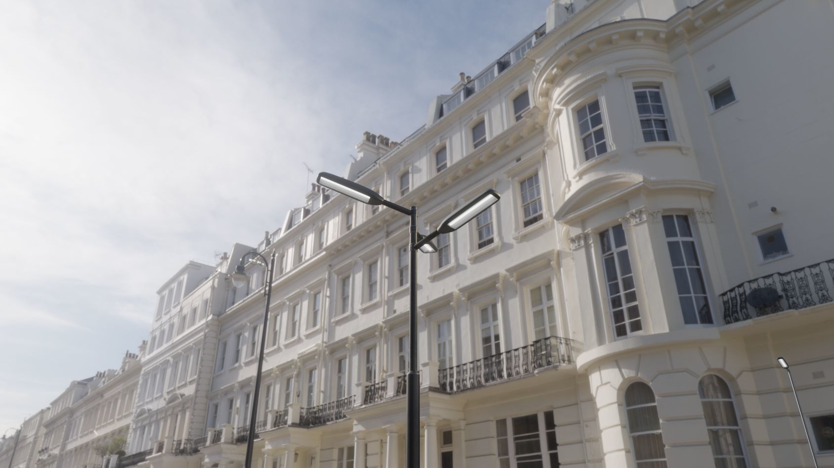 Street Light 11 version 5 3m with pole 3 Low-poly 3D model_12