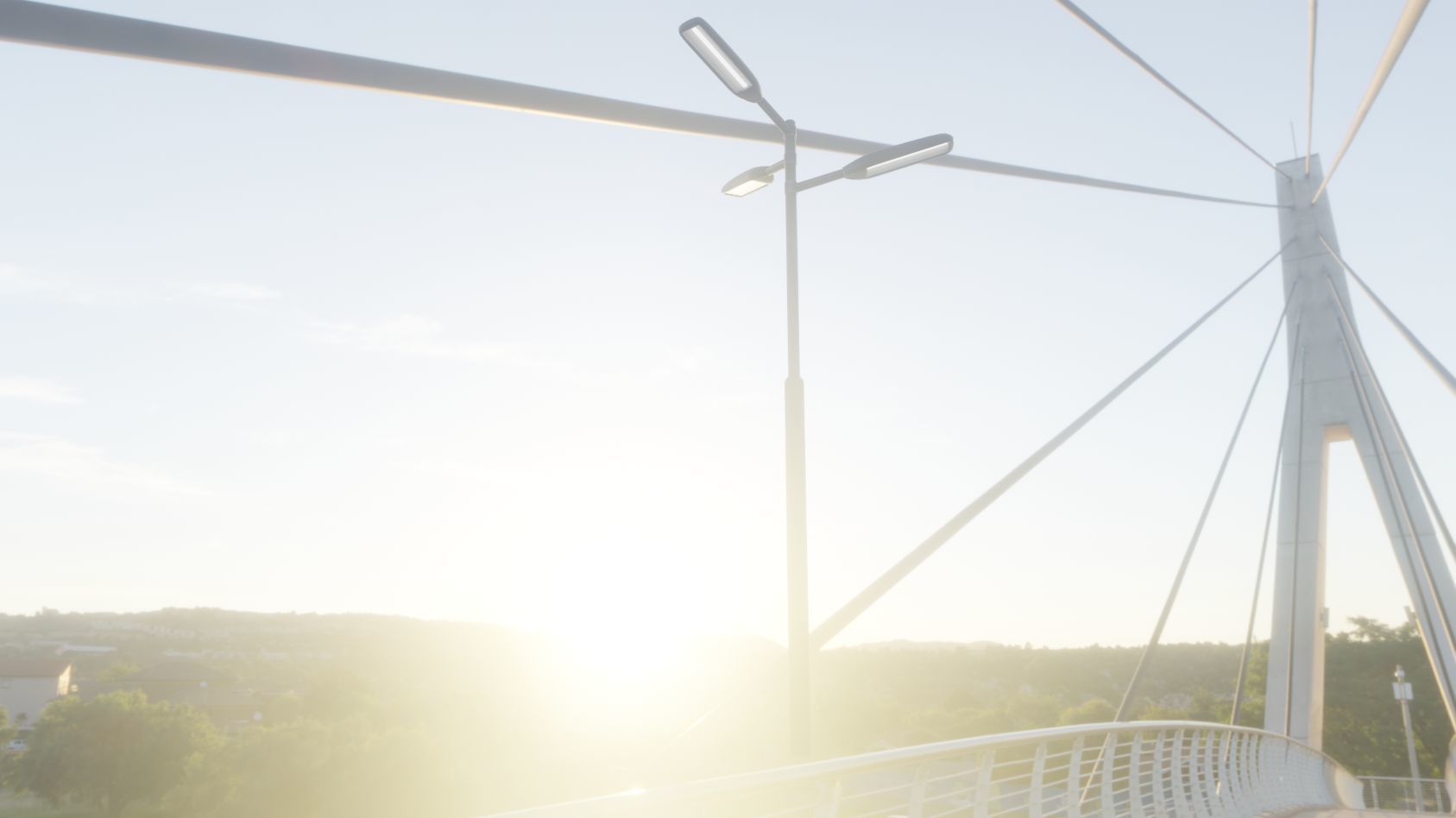 Street Light 11 version 5 3m with pole 3 Low-poly 3D model_75