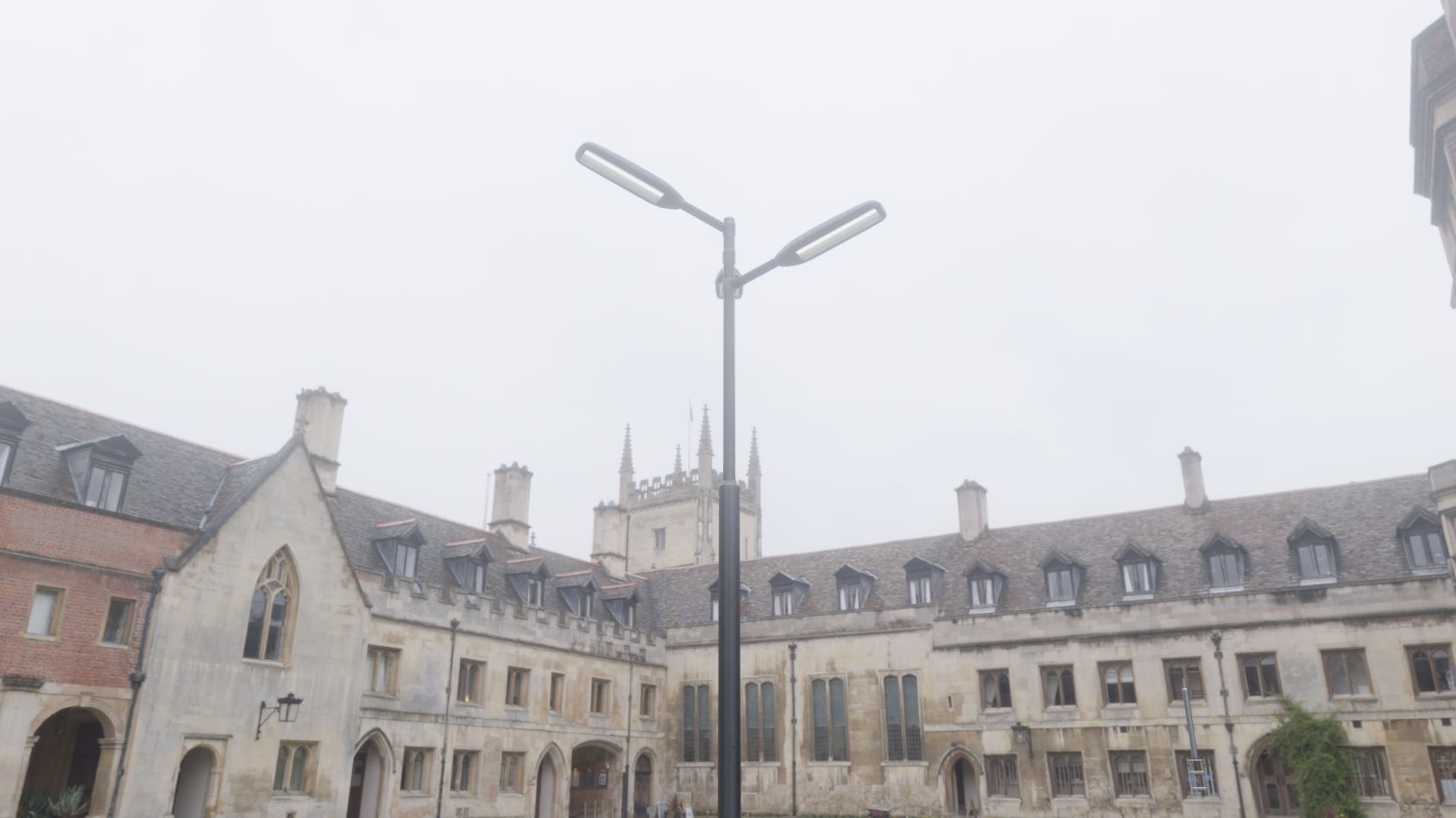 Street Light 11 version 5 3m with pole 3 Low-poly 3D model_44