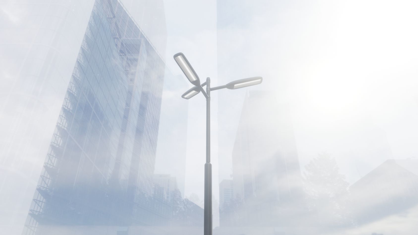 Street Light 11 version 5 3m with pole 3 Low-poly 3D model_20