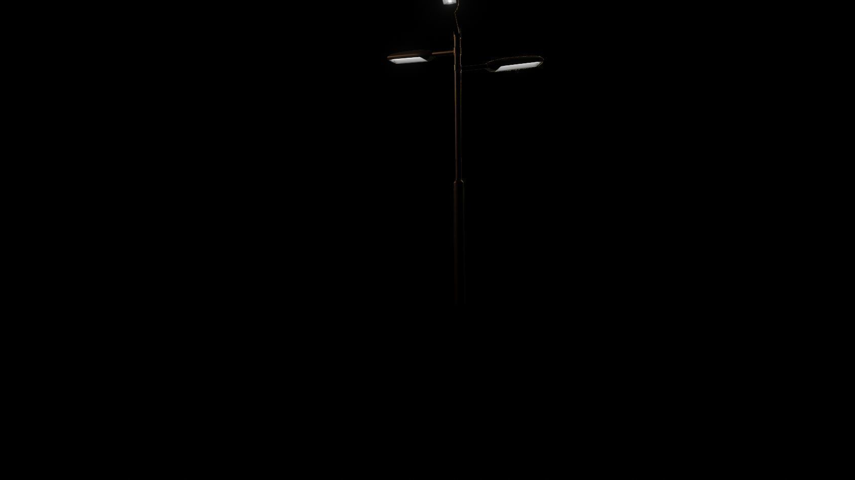 Street Light 11 version 5 3m with pole 3 Low-poly 3D model_73