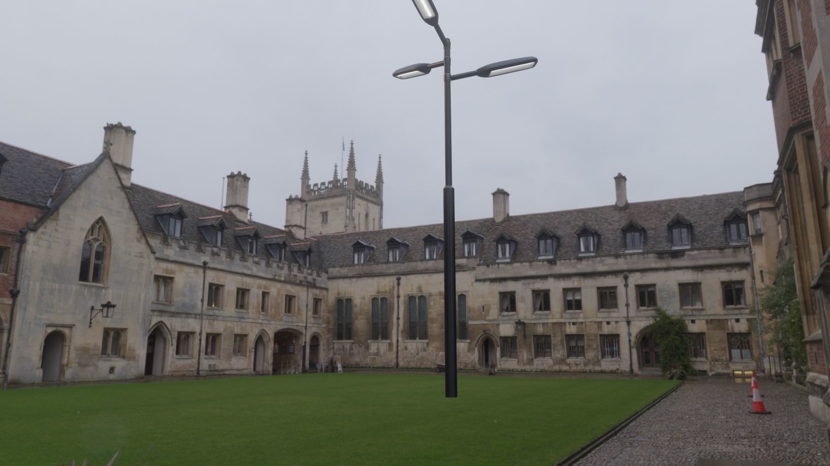 Street Light 11 version 5 3m with pole 3 Low-poly 3D model_74