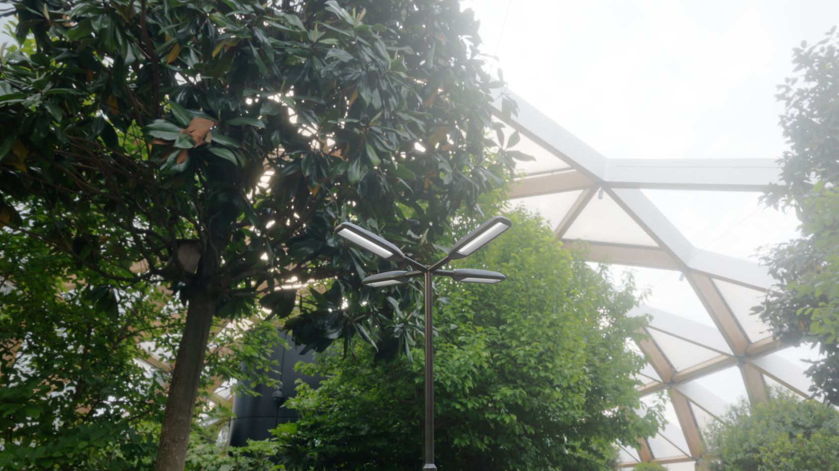 Street Light 11 version 4  3m with pole 3 Low-poly 3D model_32