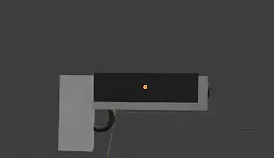 pistol camera with light