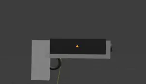 pistol camera with light Free 3D model