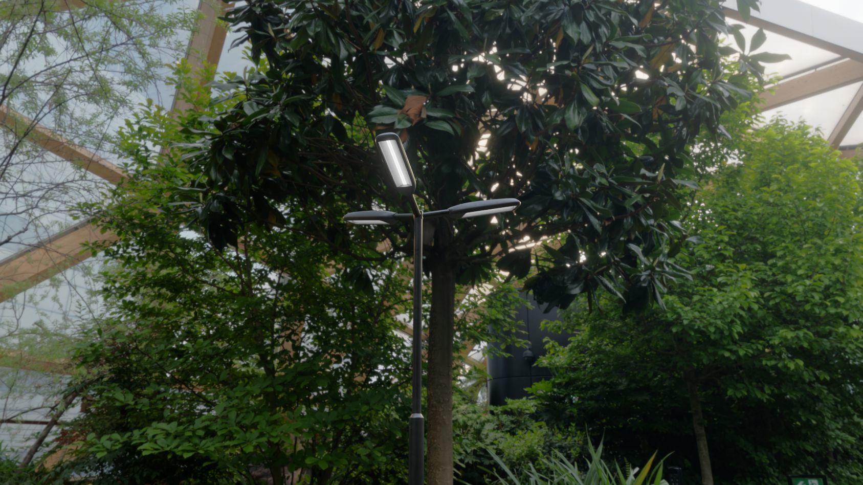 Street Light 11 version 3  3m with pole 3 Low-poly 3D model_12