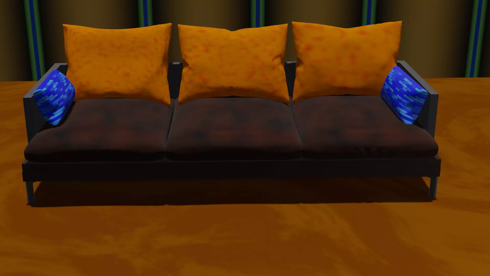 Modern Couch 3D model_0