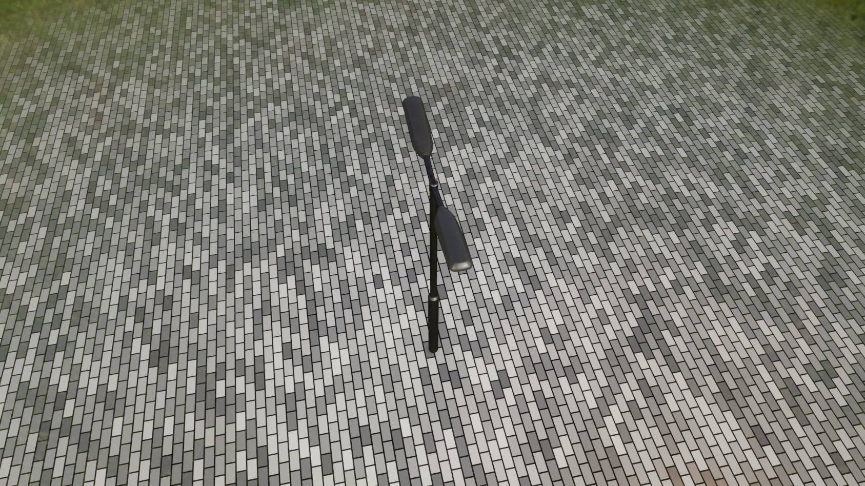 Street Light 11 version 2  3m with pole 3 Low-poly 3D model_24