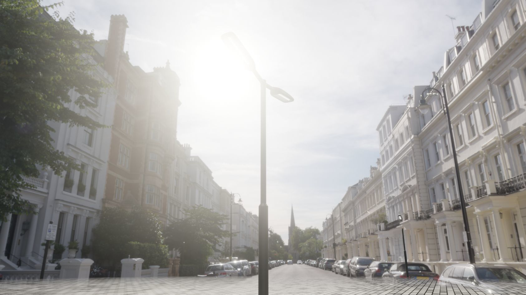 Street Light 11 version 2  3m with pole 3 Low-poly 3D model_12