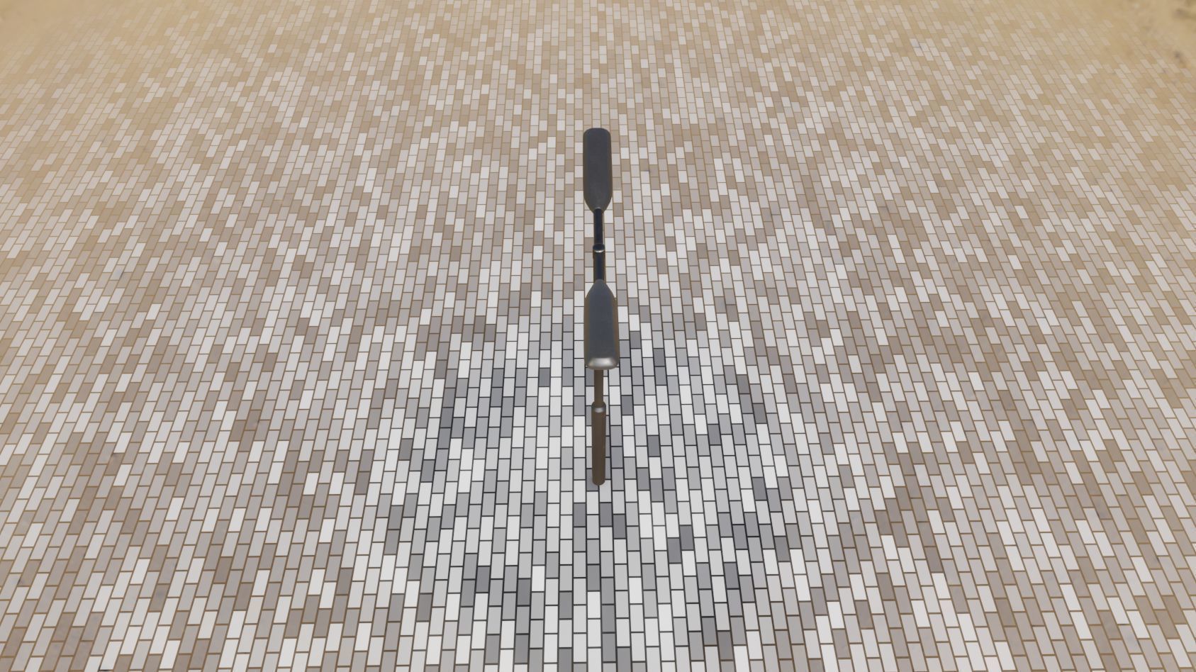 Street Light 11 version 2  3m with pole 3 Low-poly 3D model_25