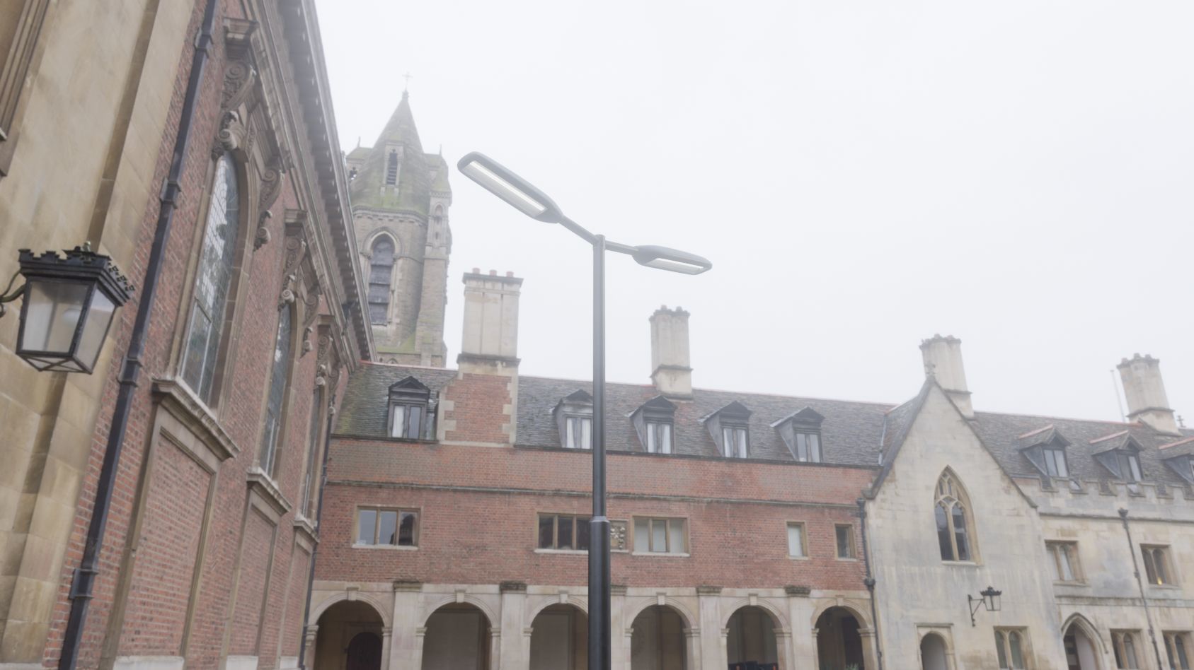 Street Light 11 version 2  3m with pole 3 Low-poly 3D model_14