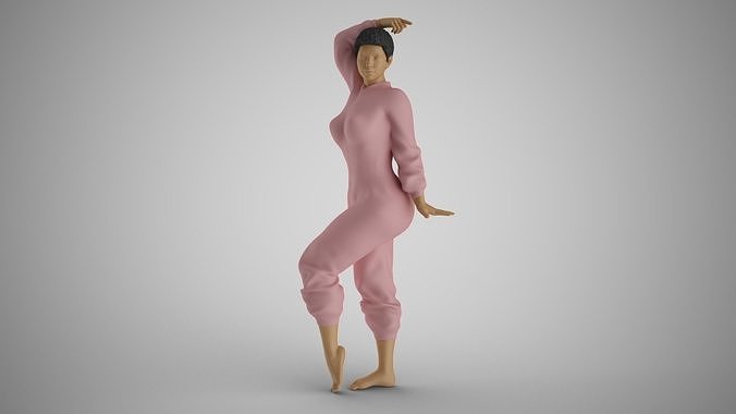 Woman in the Mirror 4 3D print model