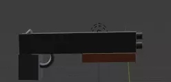 shotgun gun Free 3D model