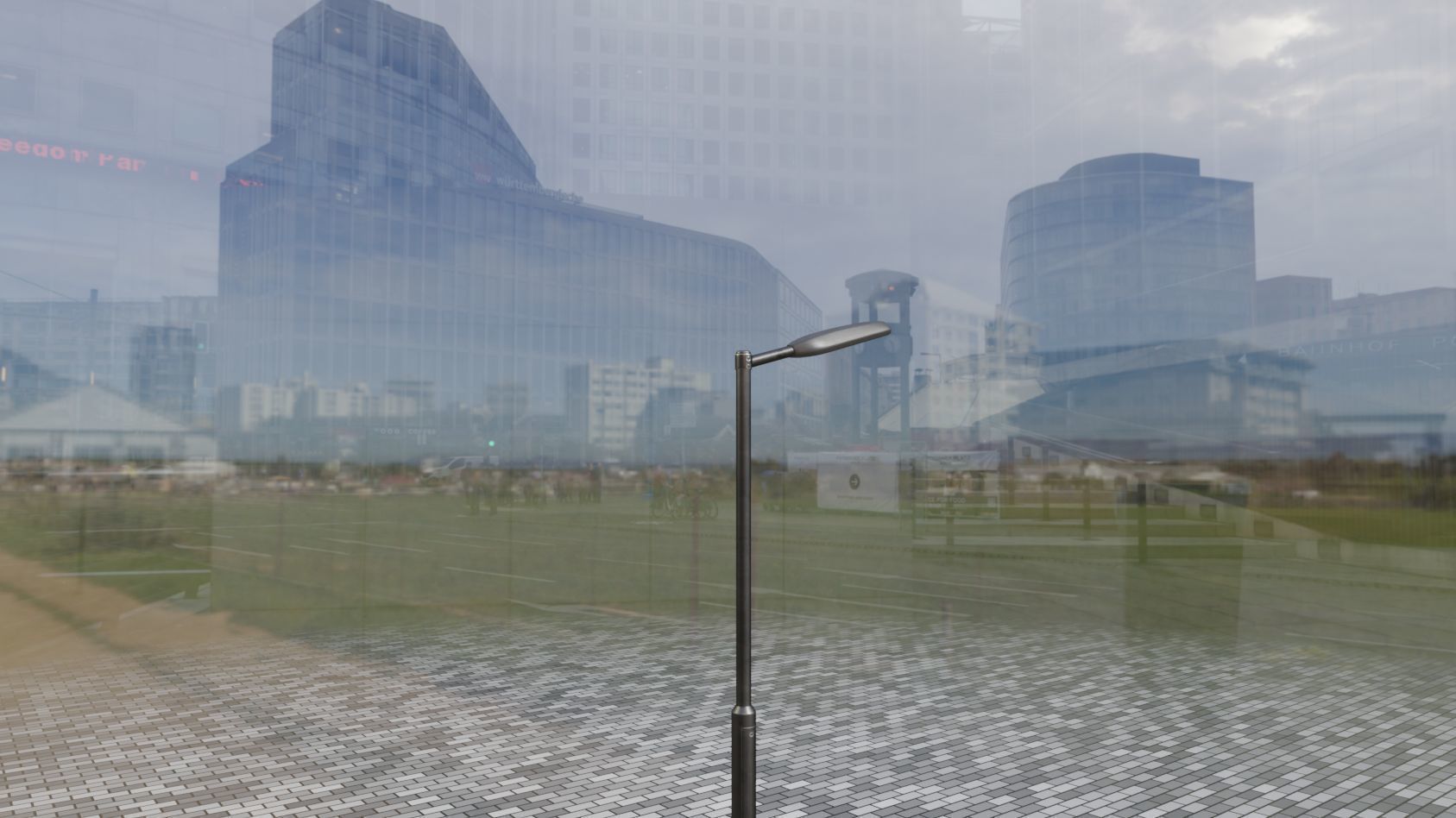 Street Light 11 version 1  3m with pole 3 Low-poly 3D model_28