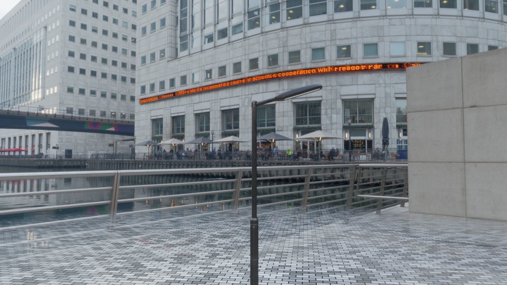 Street Light 11 version 1  3m with pole 3 Low-poly 3D model_32