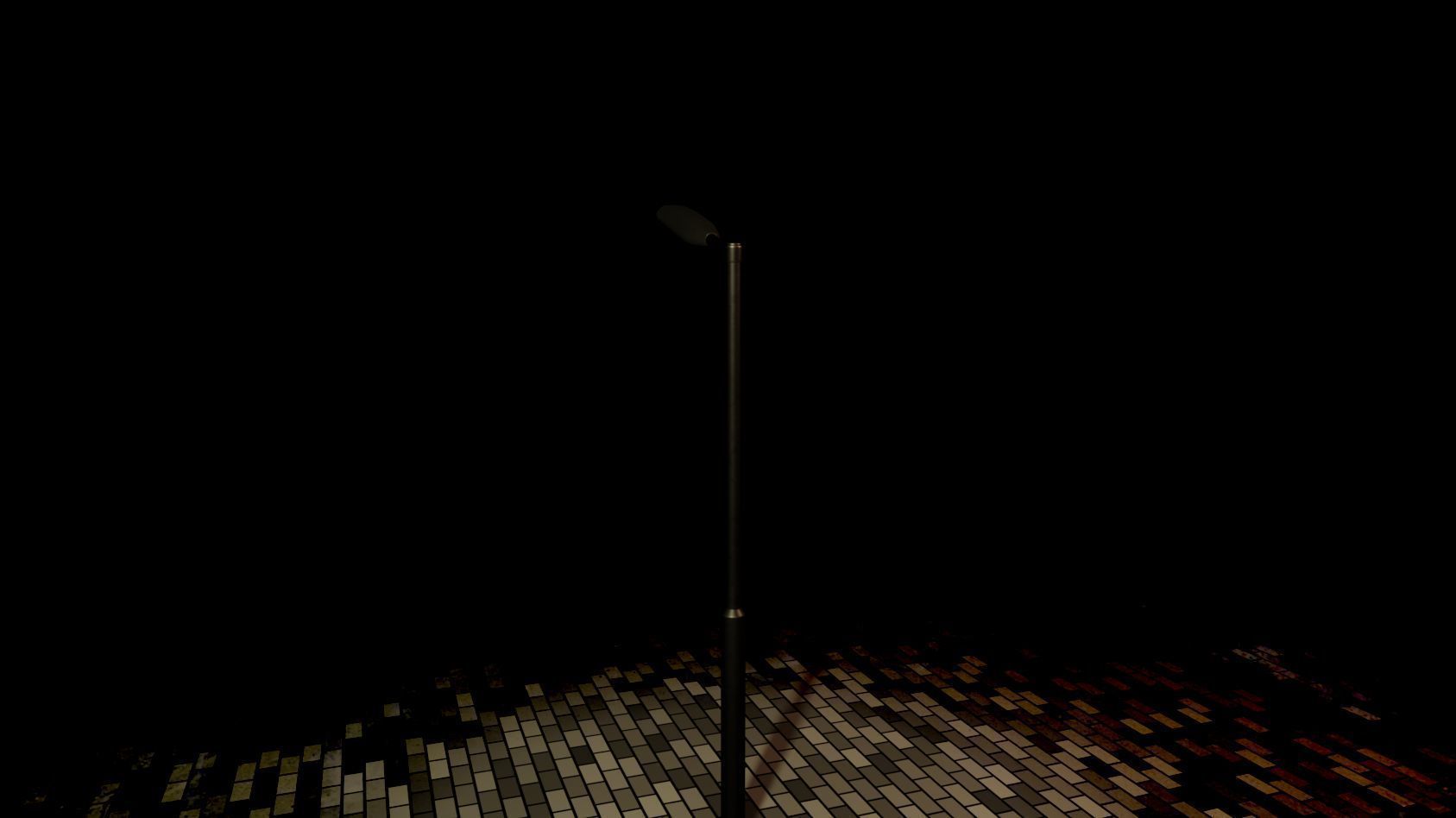 Street Light 11 version 1  3m with pole 3 Low-poly 3D model_22