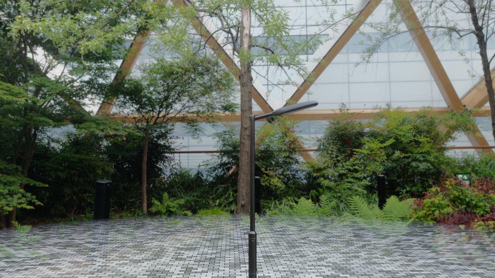 Street Light 11 version 1  3m with pole 3 Low-poly 3D model_31