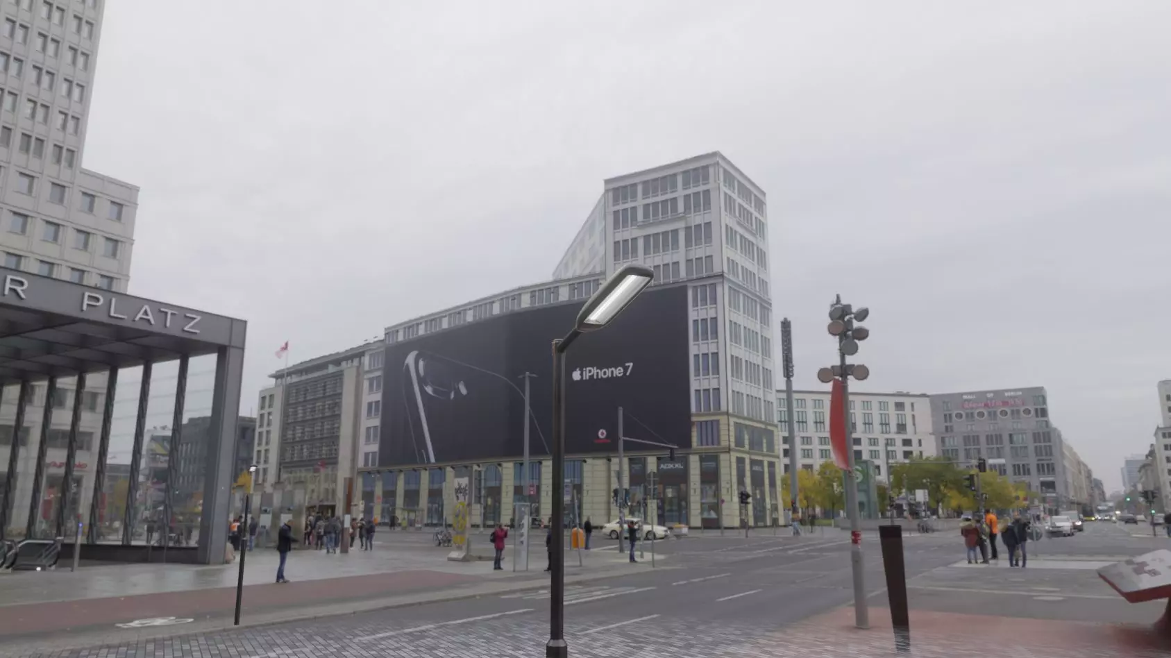 Street Light 11 version 1  3m with pole 3 Low-poly 3D model_0