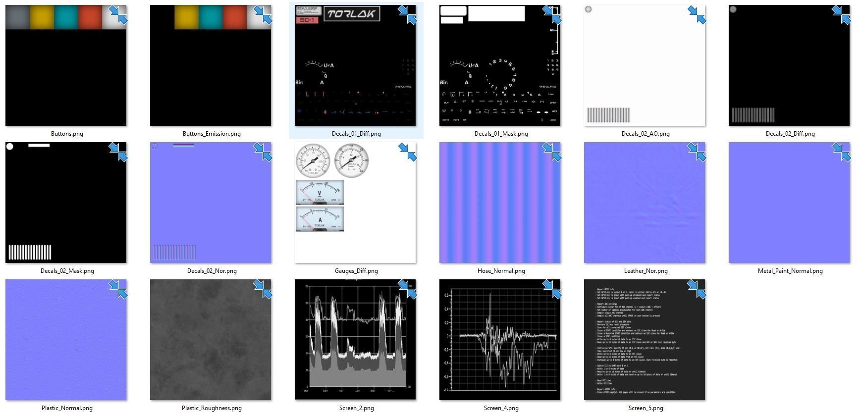 Retro Sci-fi Healing Machine Low-poly 3D model_10