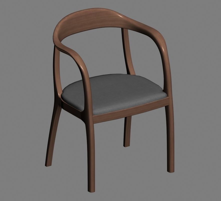 chair 153 3D model_4