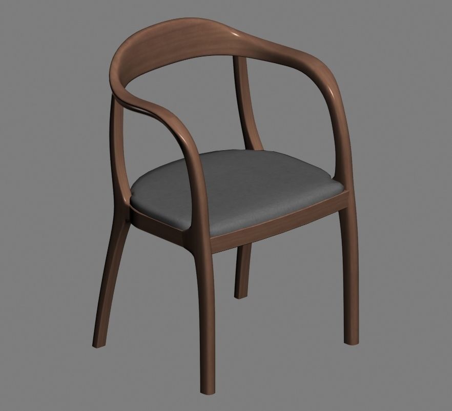 chair 153 3D model_3