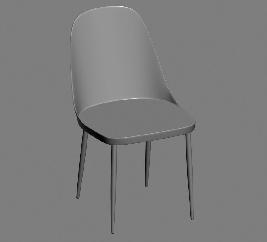 chair 154 3D model_5