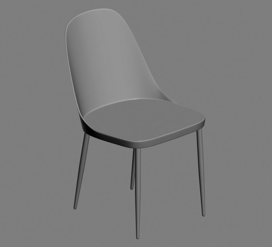 chair 154 3D model_3