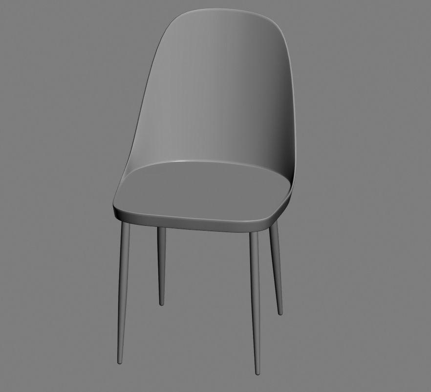 chair 154 3D model_9