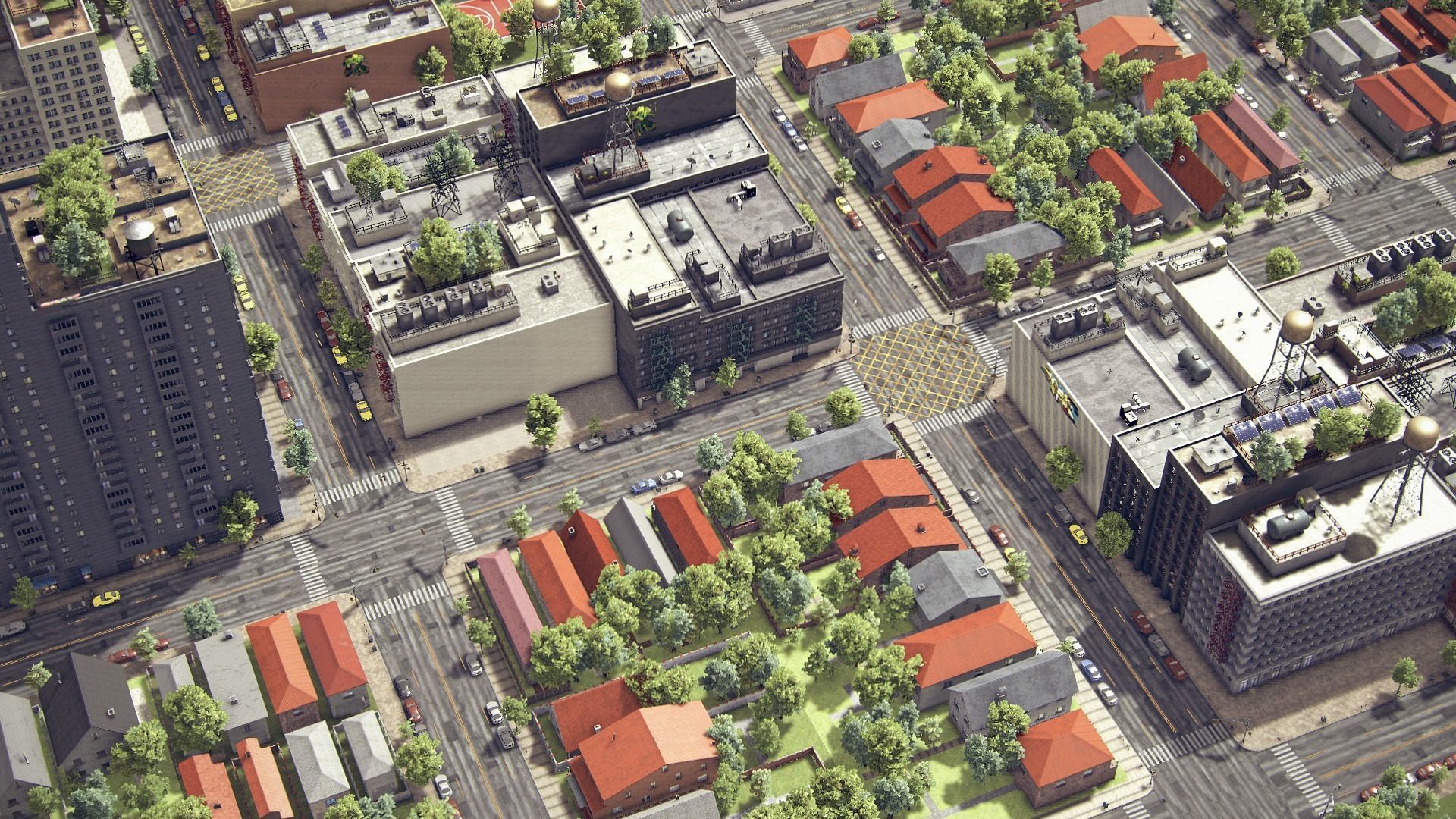 Realistic Unity City 2 Low-poly 3D model_16