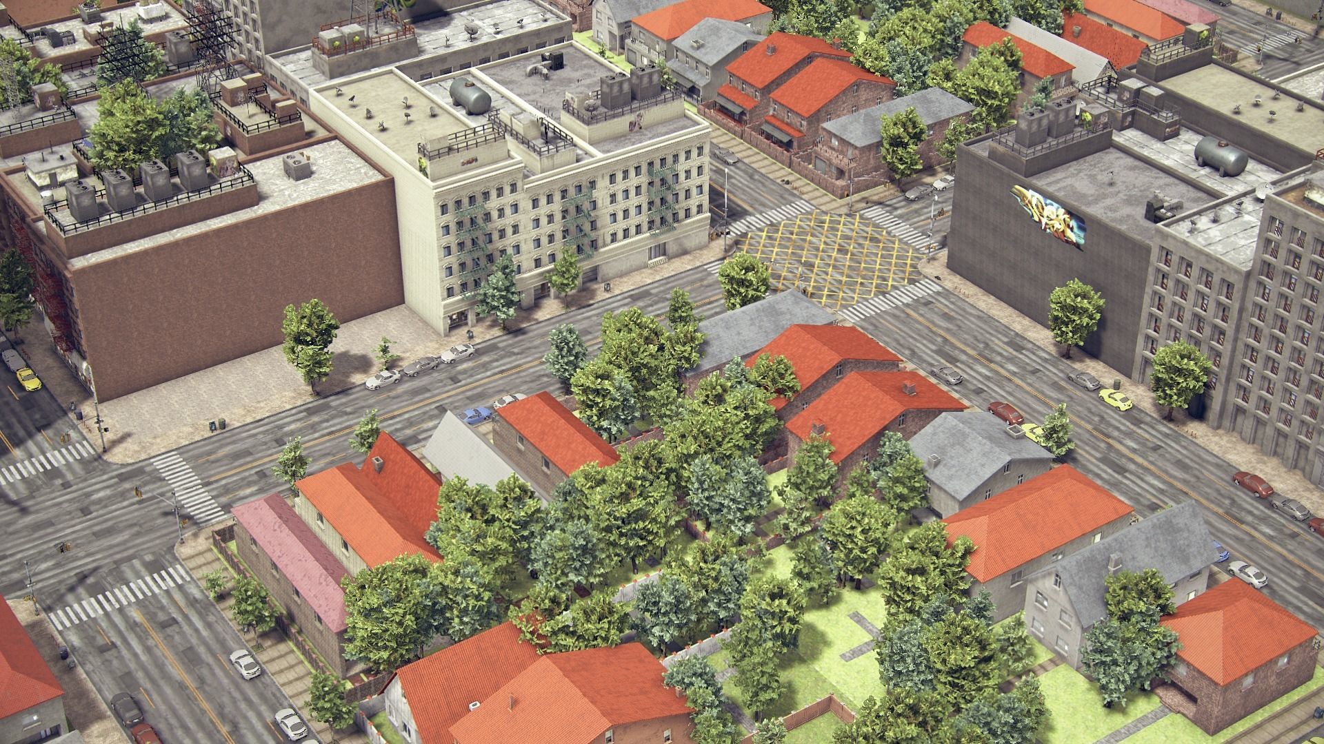 Realistic Unity City 2 Low-poly 3D model_20