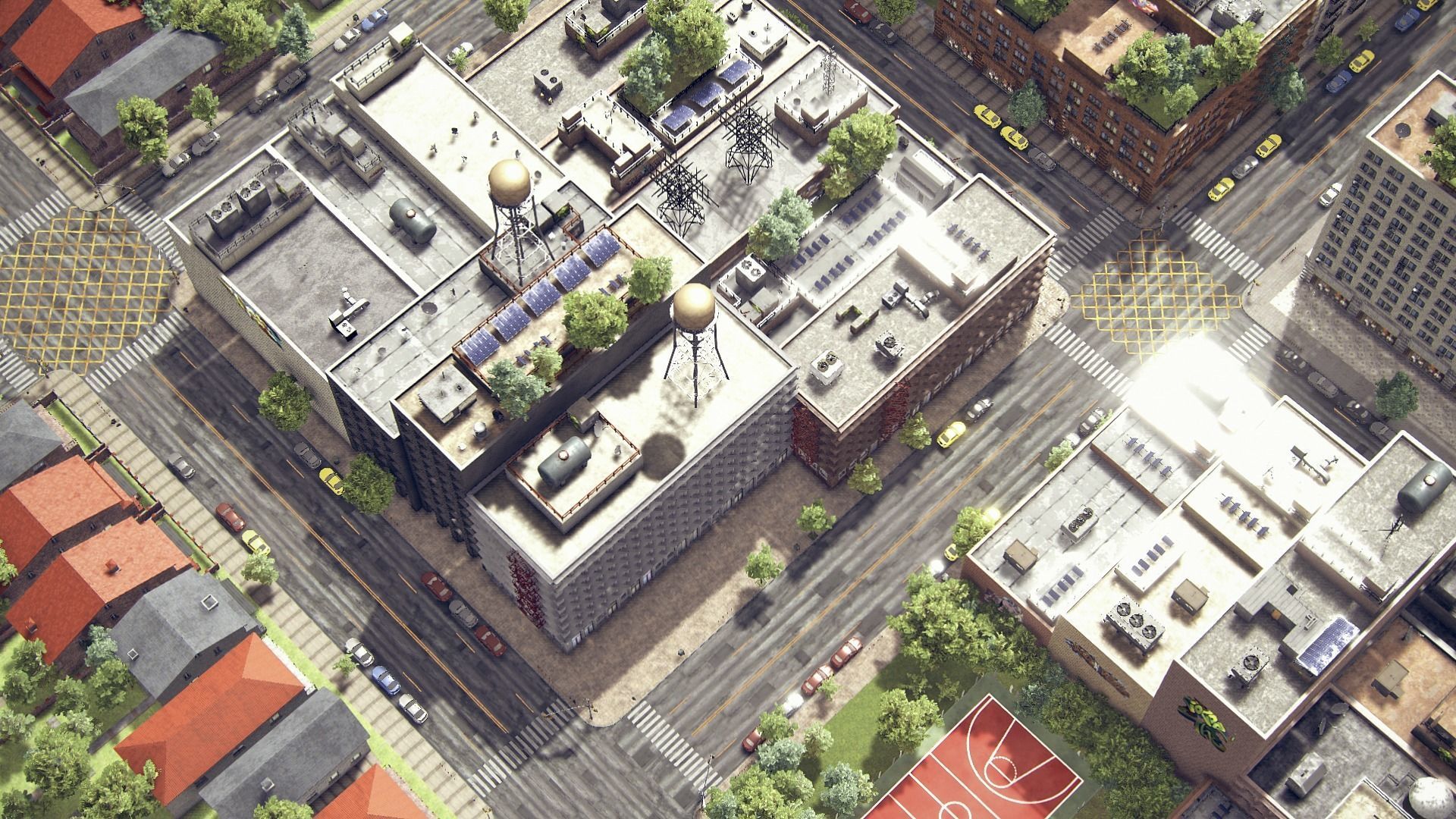 Realistic Unity City 2 Low-poly 3D model_15