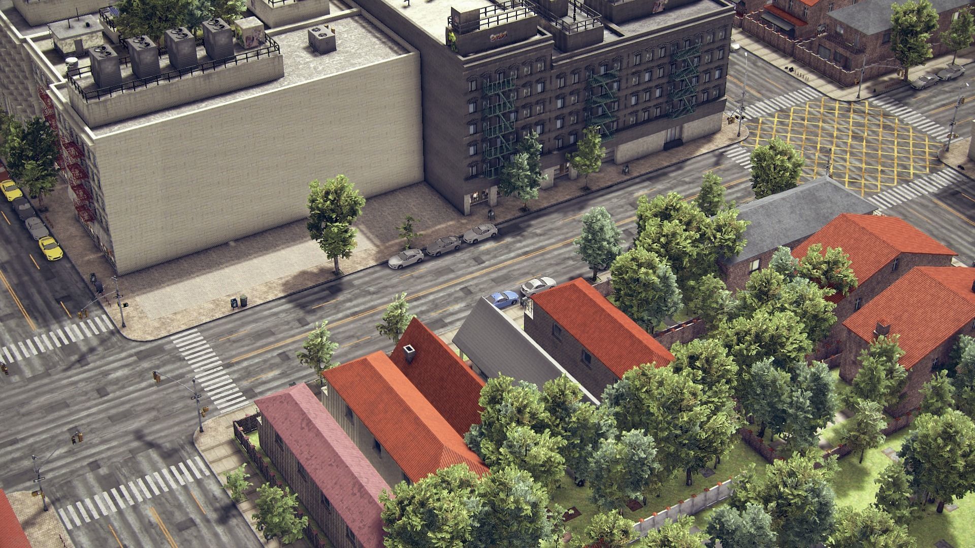 Realistic Unity City 2 Low-poly 3D model_4