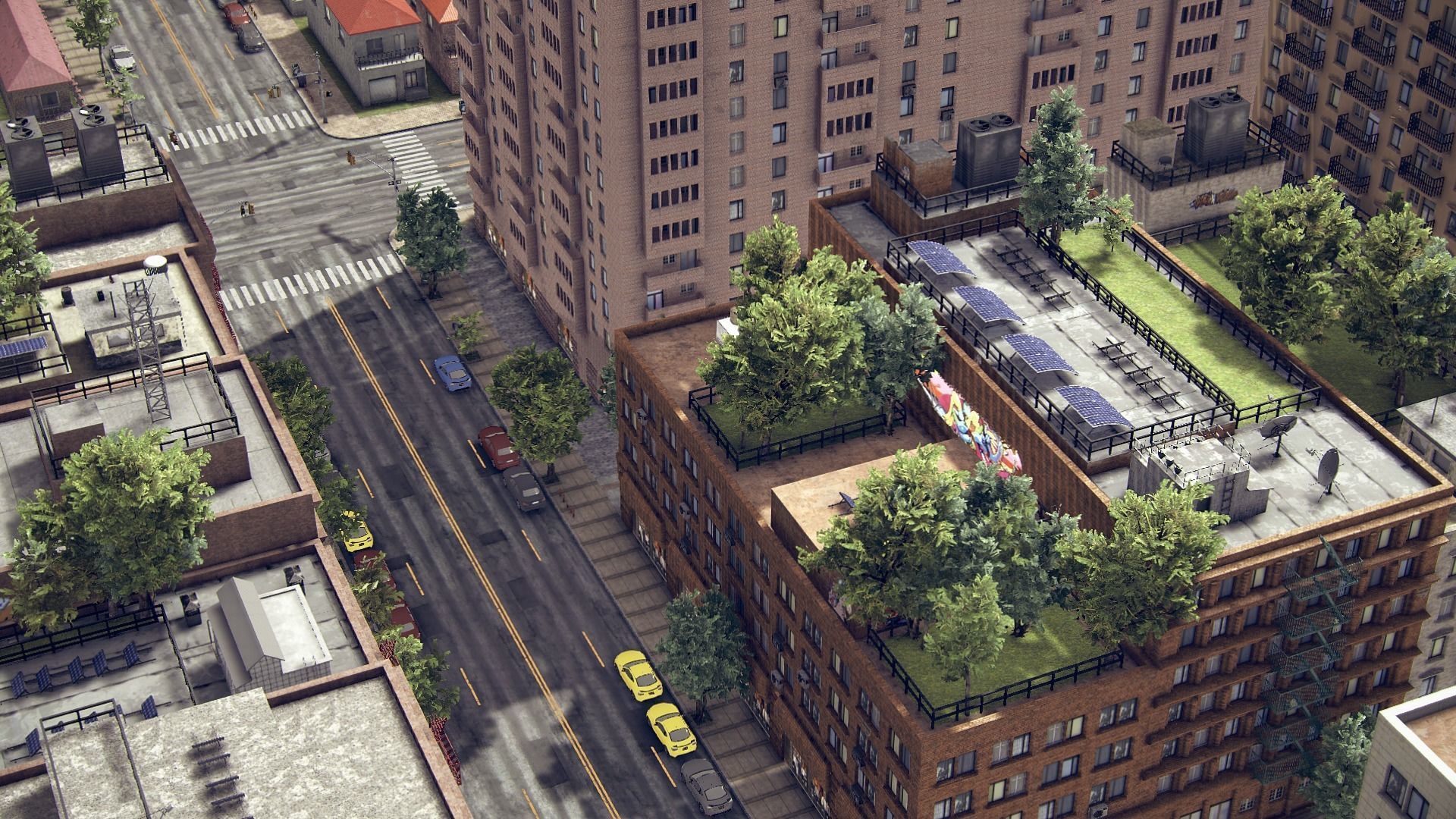 Realistic Unity City 2 Low-poly 3D model_7