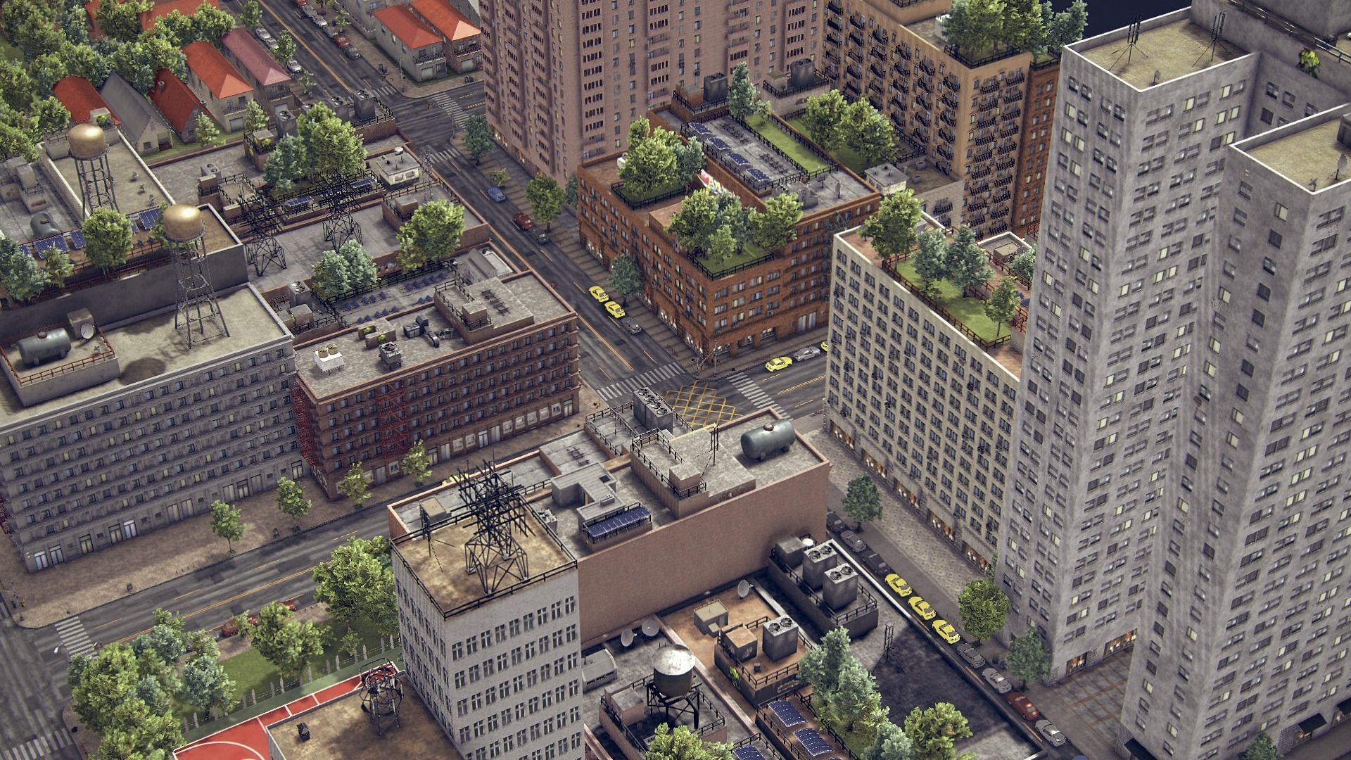 Realistic Unity City 2 Low-poly 3D model_19