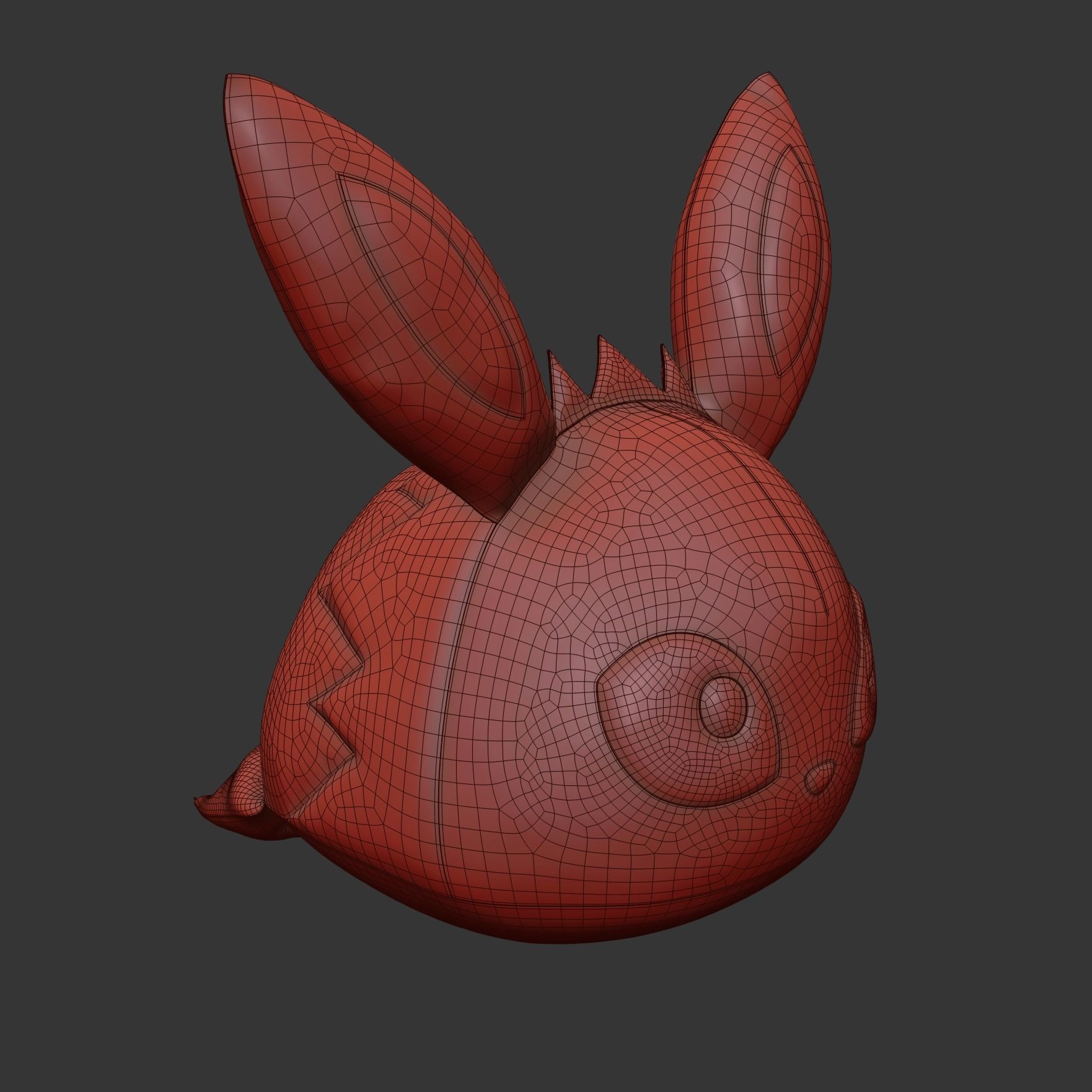 pokemon kids bundle 3D model_11