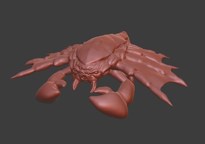 Zerg Starcraft Drone Uncolored Free 3D model