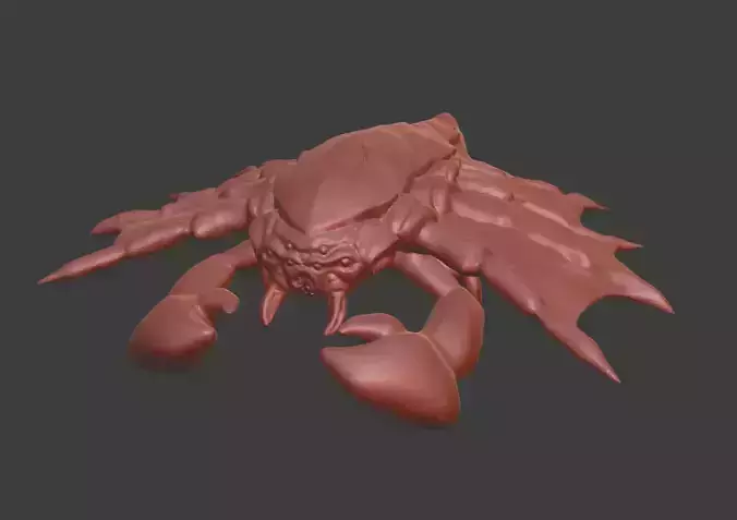 Zerg Starcraft Drone Uncolored Free 3D model