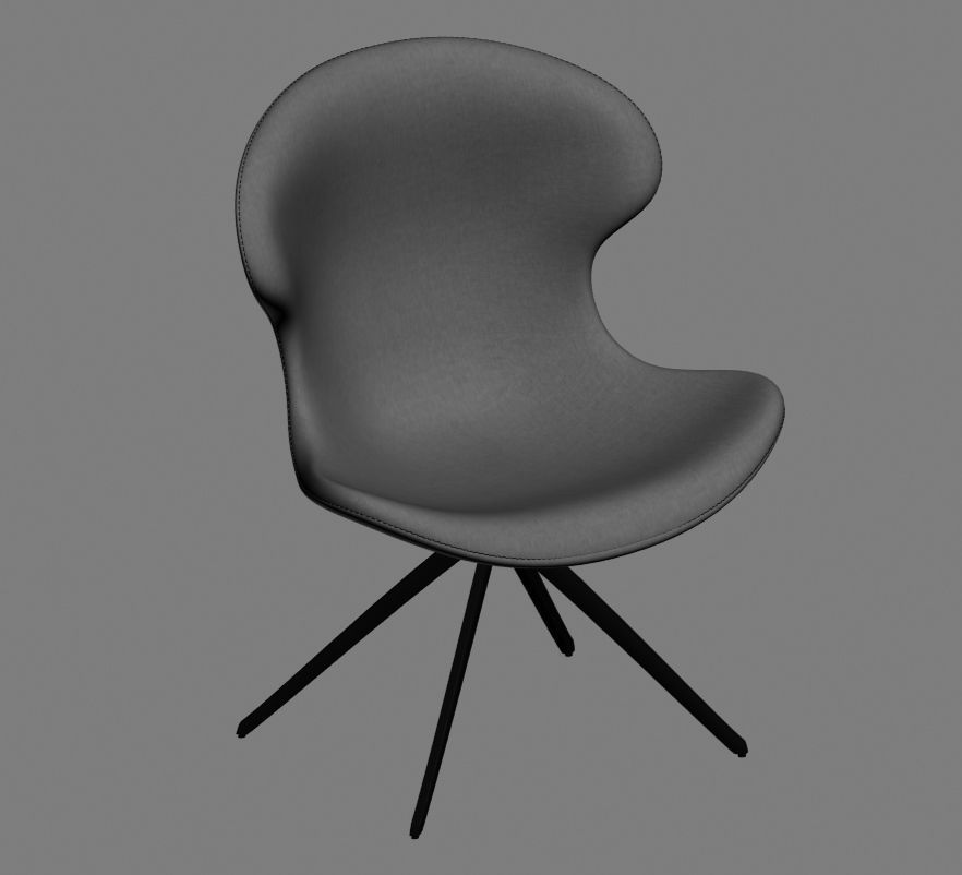 chair 158 3D model_4