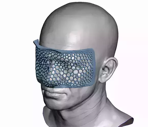Impression tray for face 3D print model